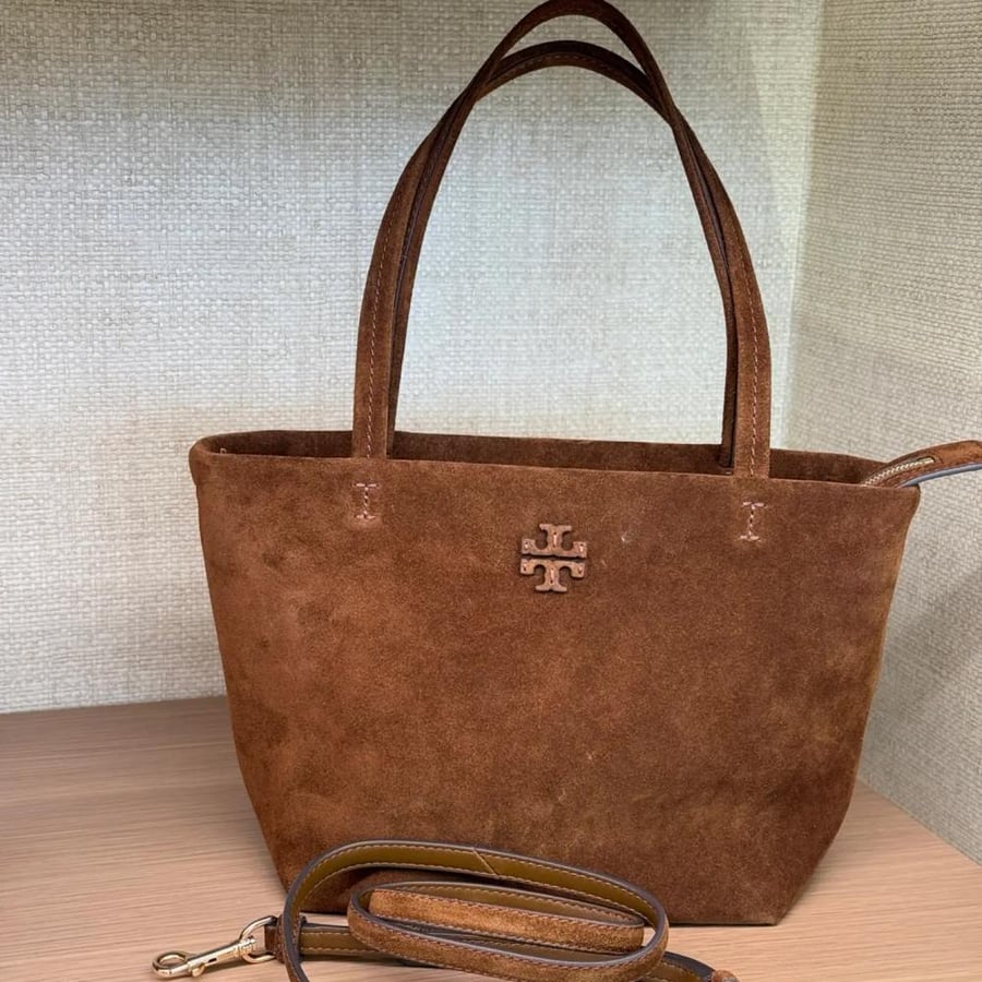 Thea Suede Small Tote