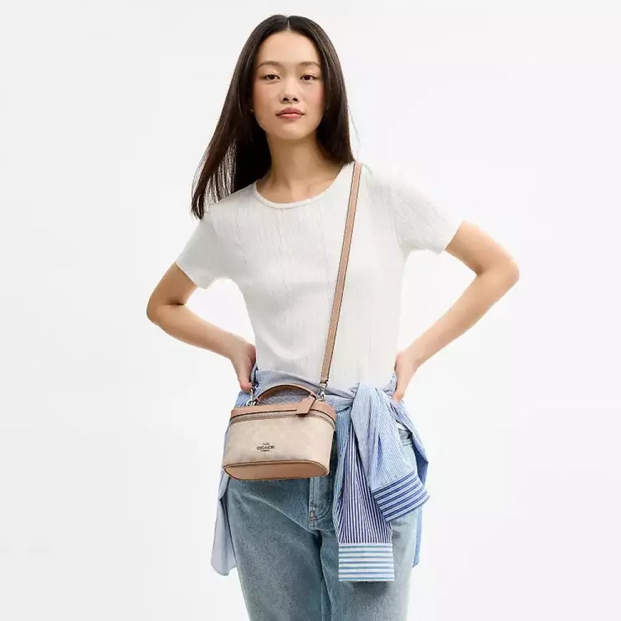 Rainer Crossbody Bag 18 In Signature Canvas