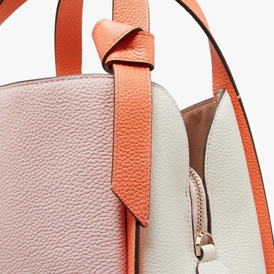 Knott Colorblocked Medium Crossbody Tote