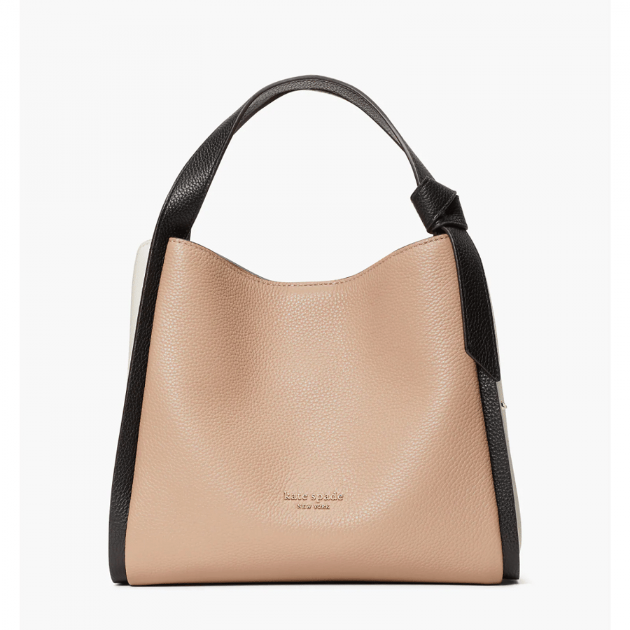 Knott Colorblocked Medium Crossbody Tote
