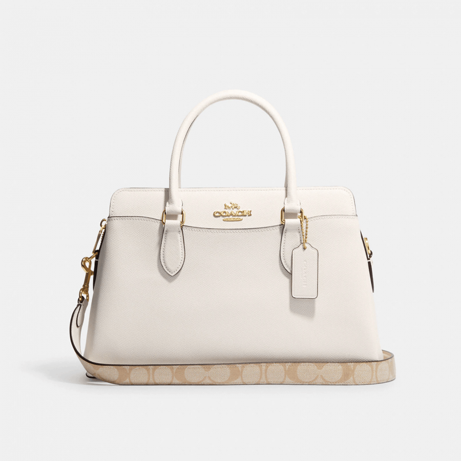 Darcie Carryall With Signature Canvas Detail