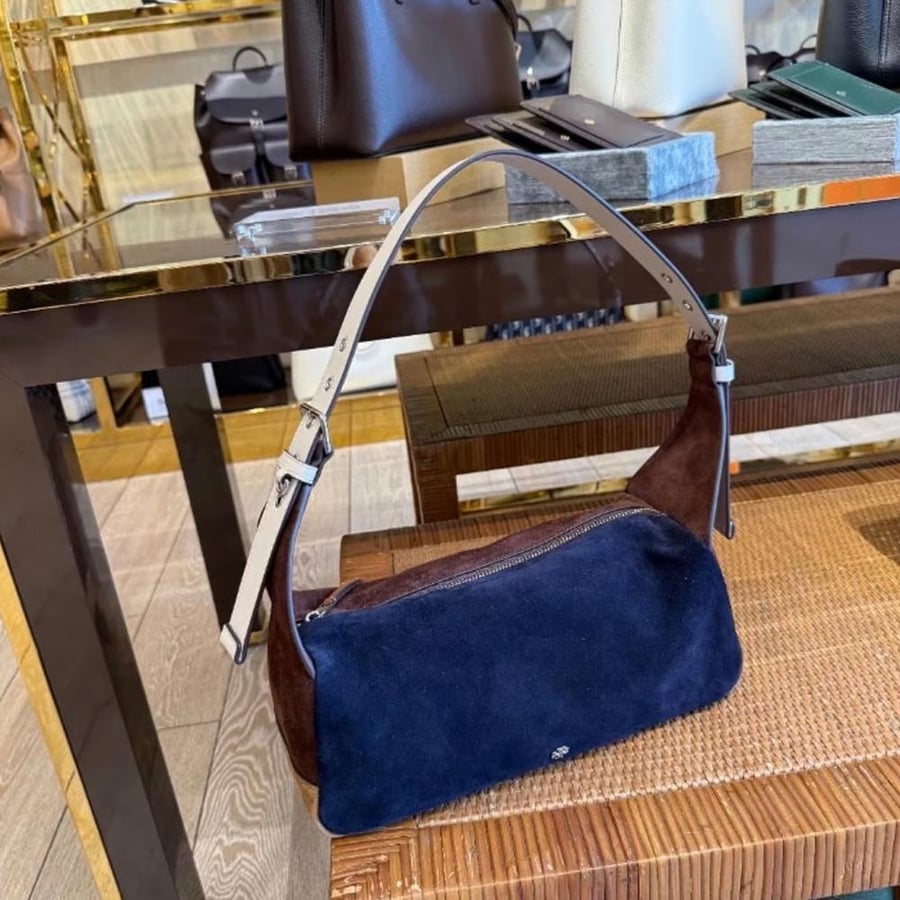 Rory Color-Block Shoulder Bag