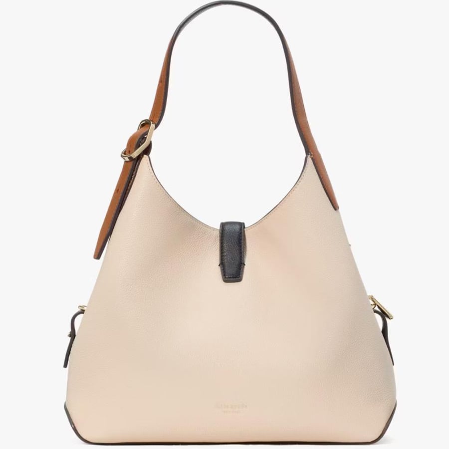 Deco Colorblocked Crossbody Tote
