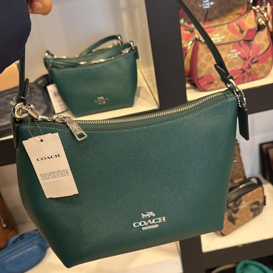 Zip Top Shoulder Bag