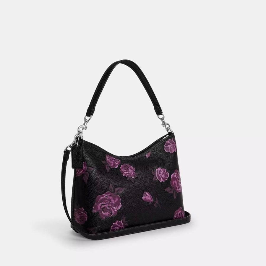 Laurel Shoulder Bag With Floral Print