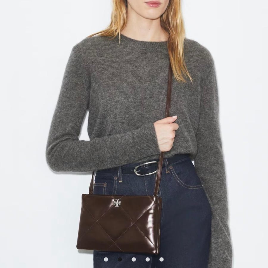 KIRA DIAMOND QUILT CROSSBODY BAG