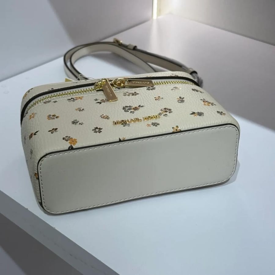 Vivi Small Floral Printed Vanity Crossbody Bag