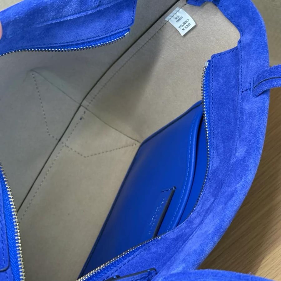 Thea Suede Small Tote