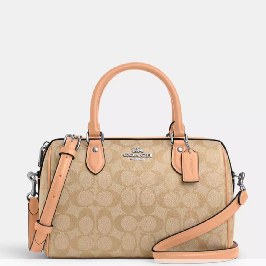 Rowan Satchel Bag In Signature Canvas