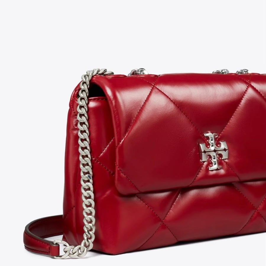 SMALL KIRA DIAMOND QUILT SHOULDER BAG
