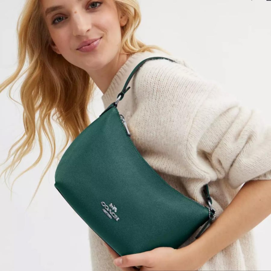 Zip Top Shoulder Bag