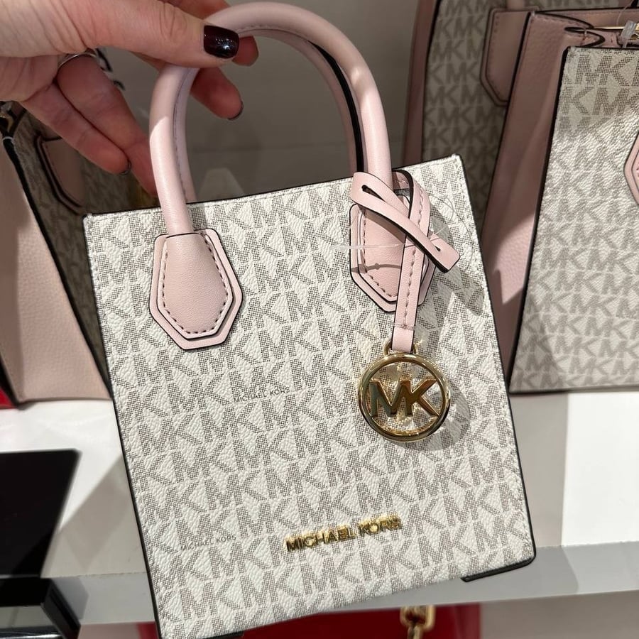 Mercer Extra-Small Logo and Leather Crossbody Bag