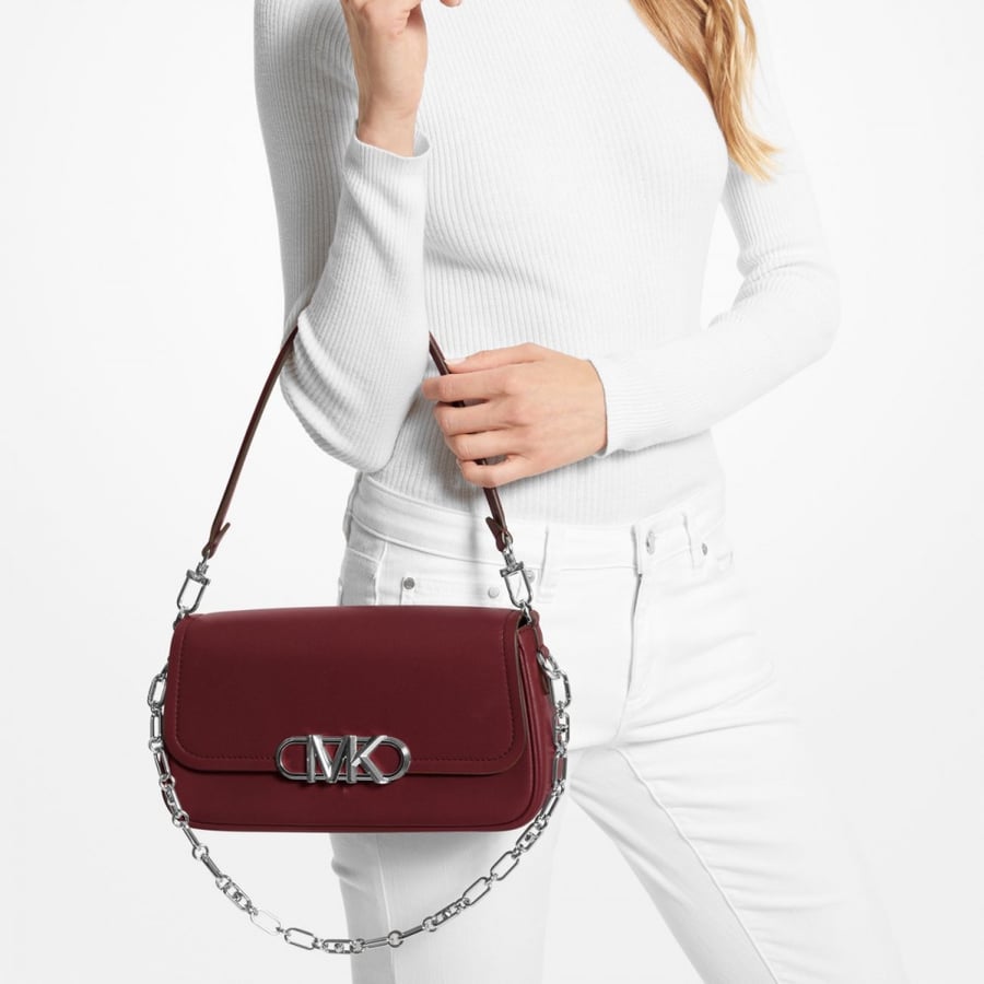 Parker Medium Leather Shoulder Bag
