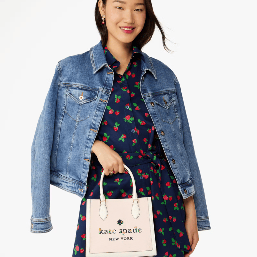 Ellie Garden Logo Small Tote