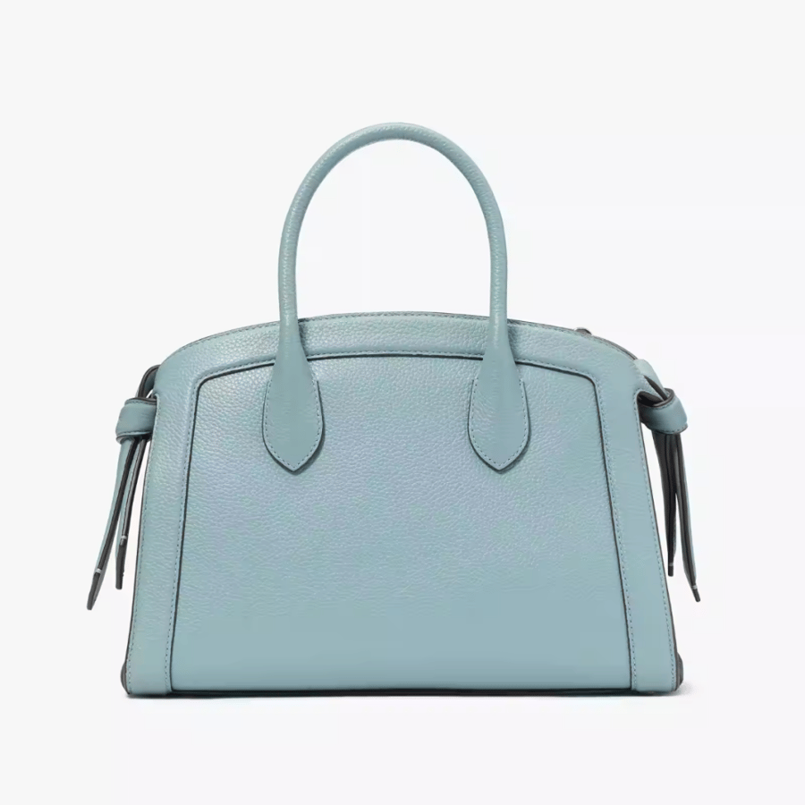Knott Colorblocked Leather & Suede Medium Zip-top Satchel
