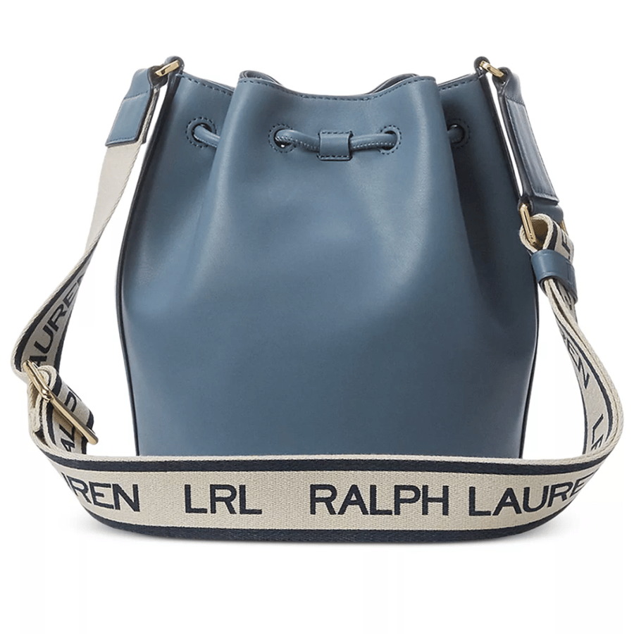 Andie Medium Leather Drawstring Bag