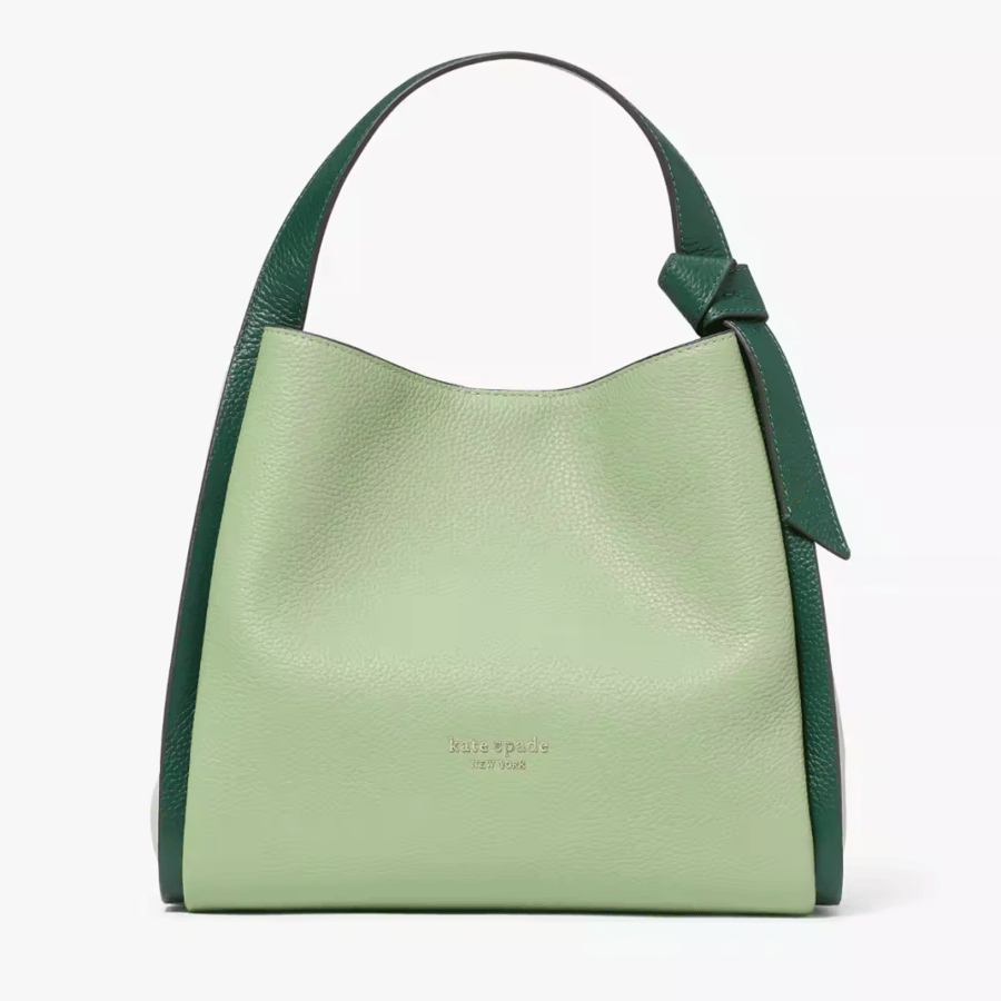 Knott Colorblocked Medium Crossbody Tote