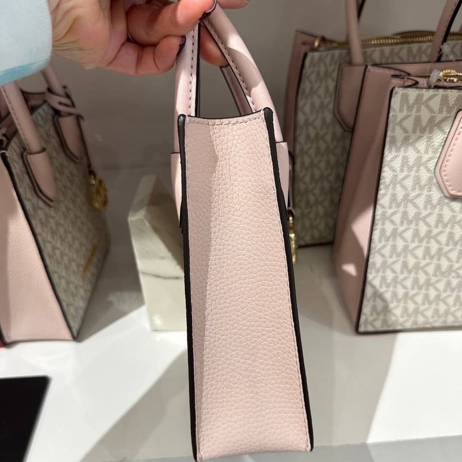 Mercer Extra-Small Logo and Leather Crossbody Bag