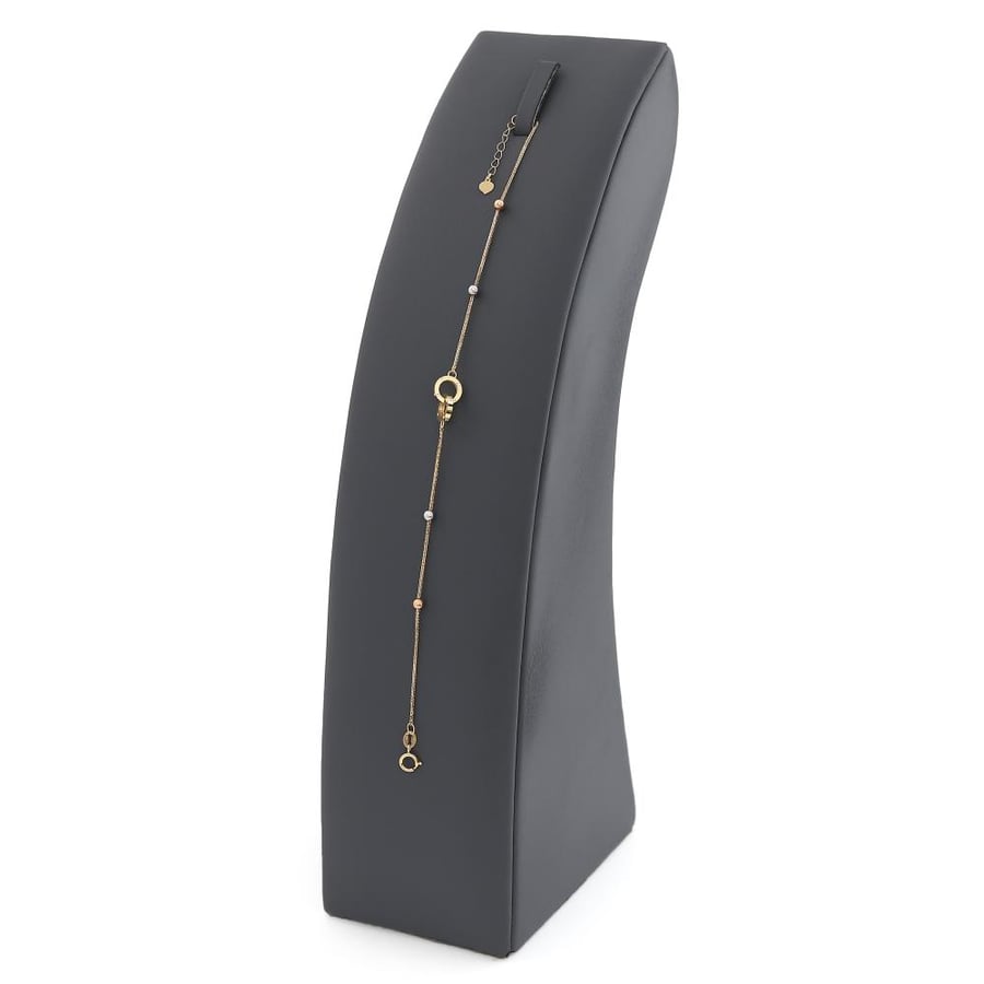 سوارة  ذهب صافي  مكس عيار 18         الوزن :0.8g