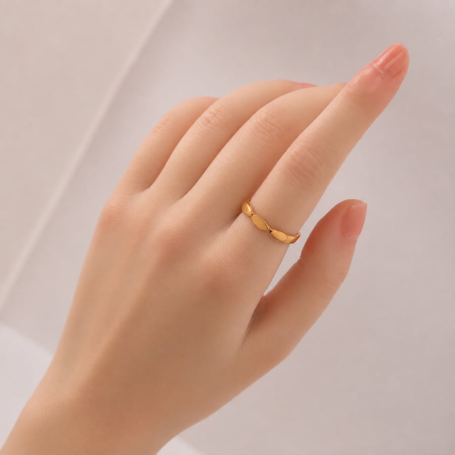 خاتم  ذهب صافي عيار 21