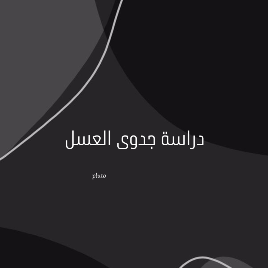 دراسة جدوى العسل