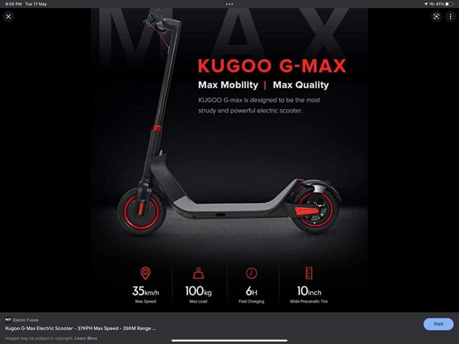 KUGOO G-MAX 450w