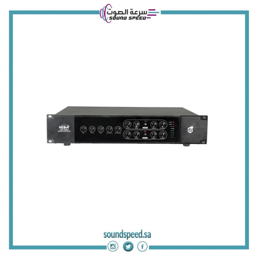 audio mixer جهاز مكسر مؤسسة سرعة الصوت سماعات جدارية مايك سماعة مكسر
