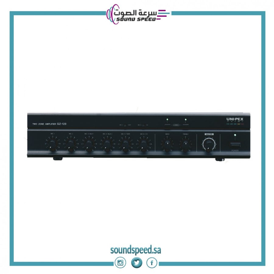 audio mixer جهاز مكسر مؤسسة سرعة الصوت سماعات جدارية مايك سماعة مكسر