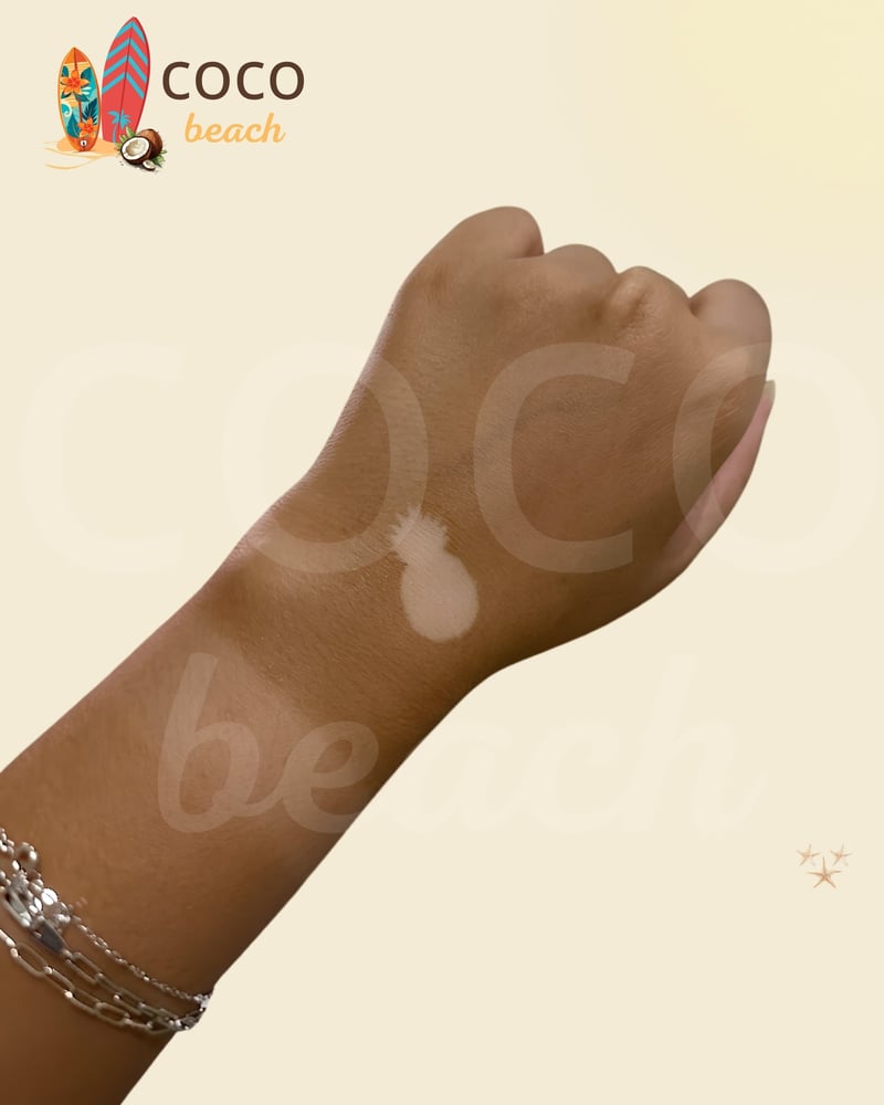 استكر تان مخصص شكل أناناس لتصميم تاتو طبيعي وجذاب - كوكو بيتش