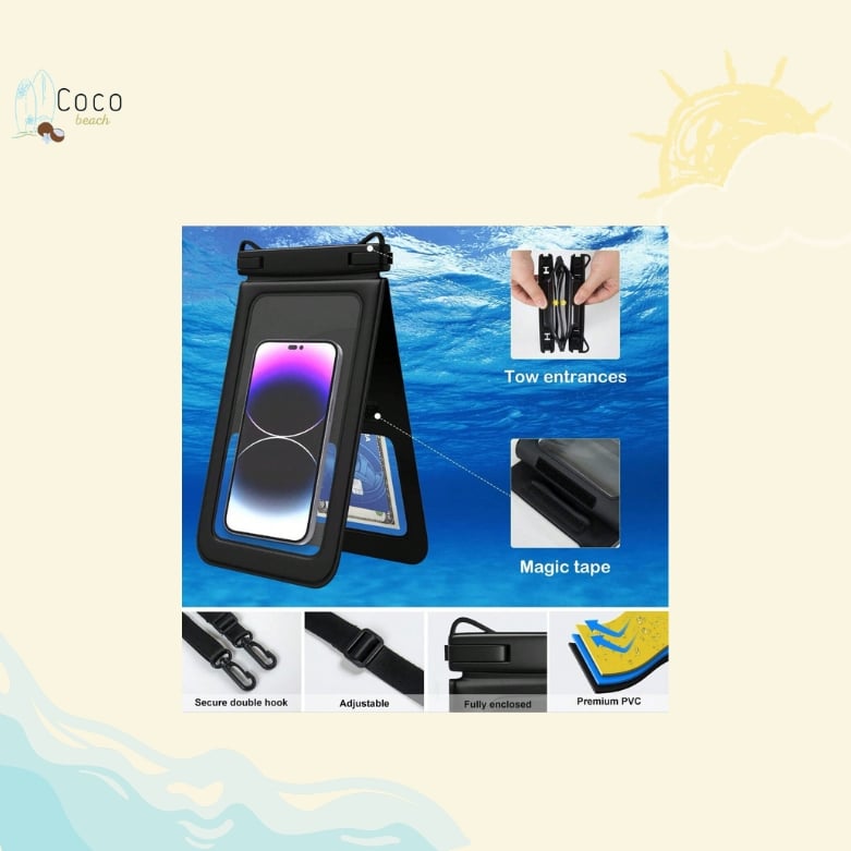 كفر جوال تصوير تحت الماء كڤر  حامي من الماء mobile cover undr water