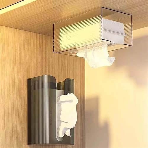 علب مناديل اكريلك بتصميم أنيق لتحسين ديكورات الحمام وأماكن الاستقبال