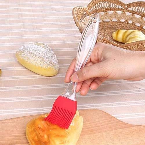 فرشاة دهن الطعام سيليكون لدهن المعجنات والحلويات والأطعمه المختلفة