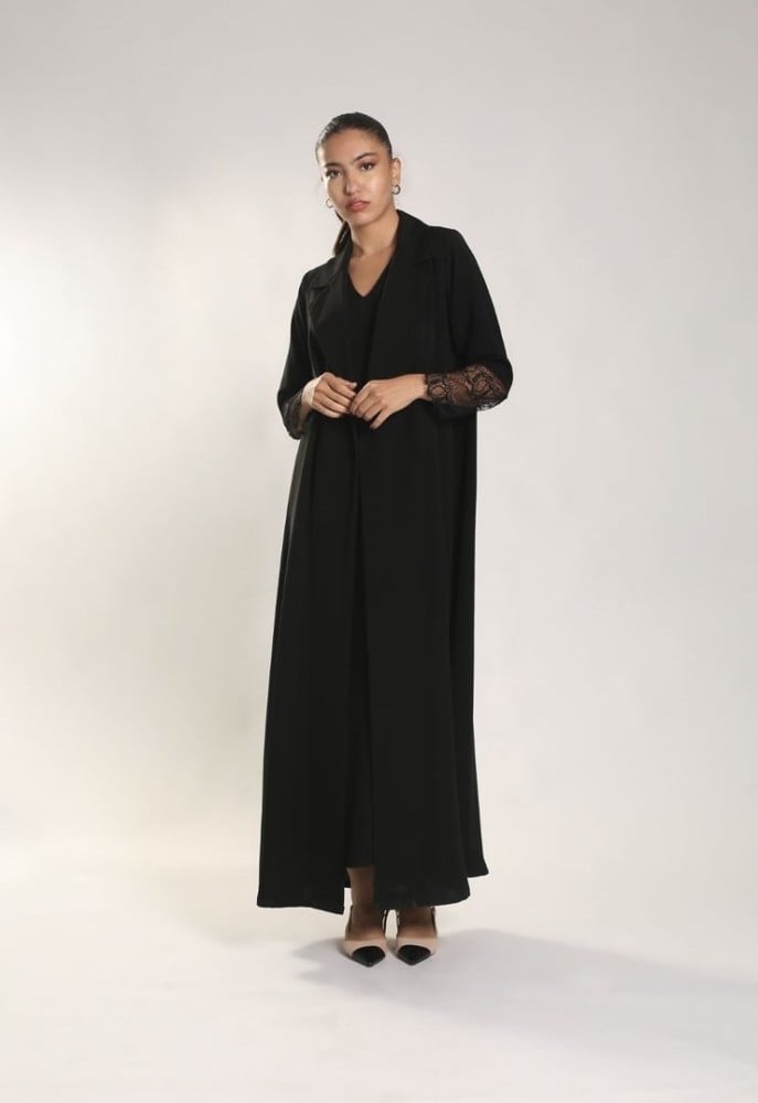 Lace abaya