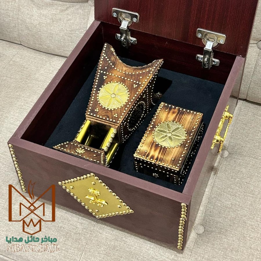 صندوق هدايا ملكي | مبخرة ملكية خشبية | علبة خشبية