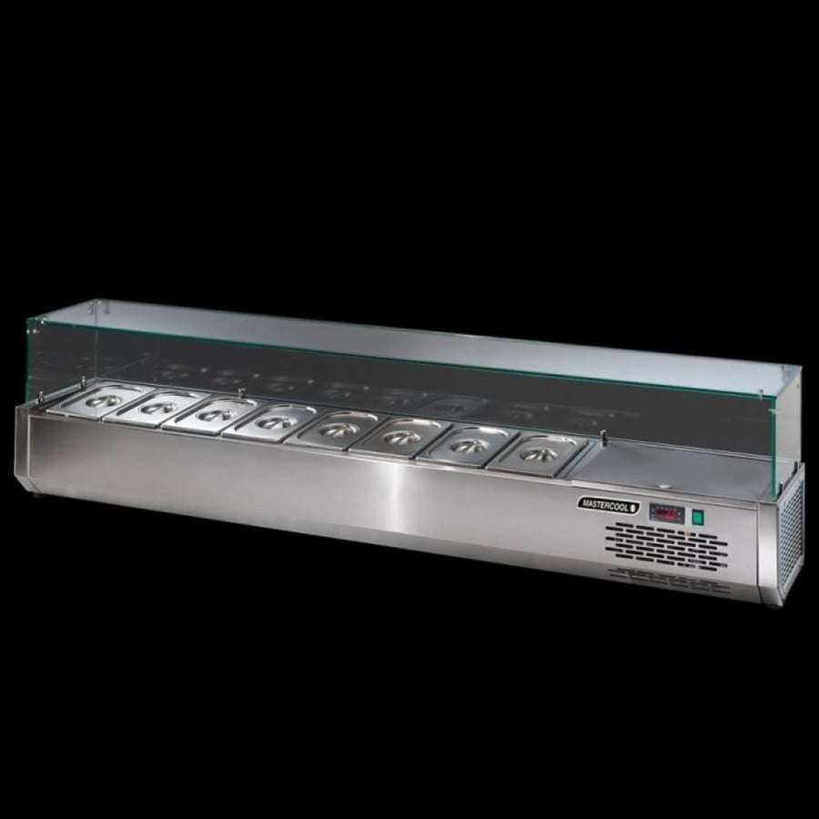 ثلاجة تحضير احترافية من Mastercool –  للمطاعم والمطابخ السريعة 215سم 1\3 VR3215VD