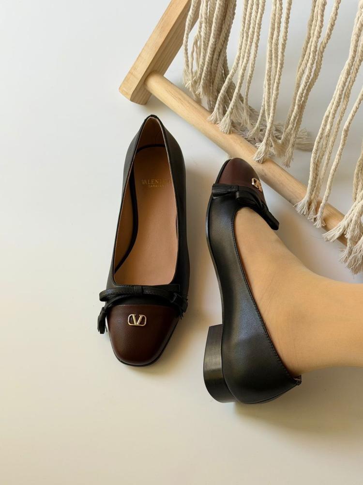 Valentino Tassel Bow Ballet Flat