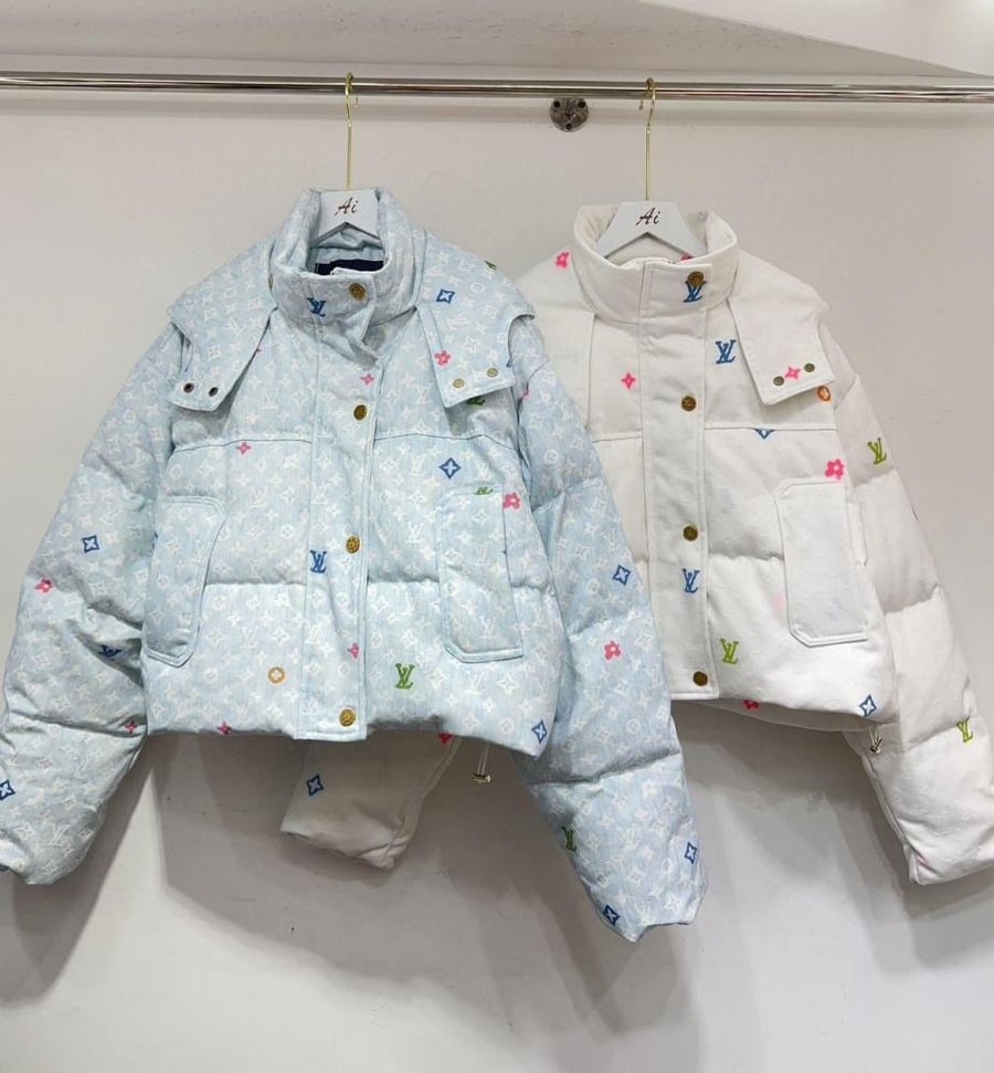 Louis Vuitton Colorful Monogram Winter Jacket