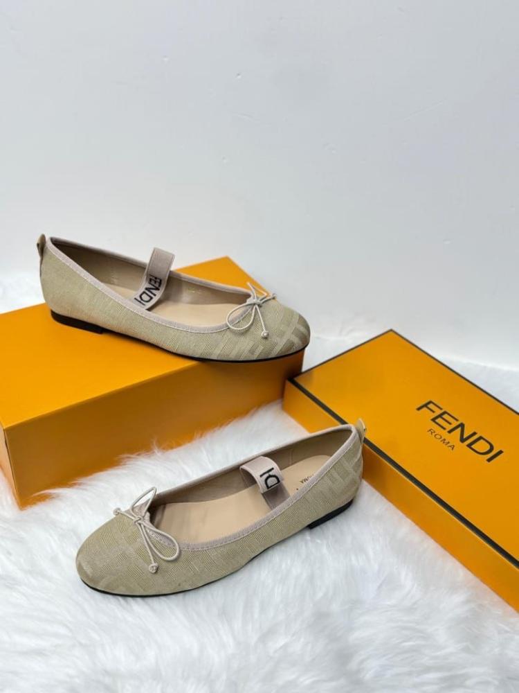 Fendi FF Ballet Flats