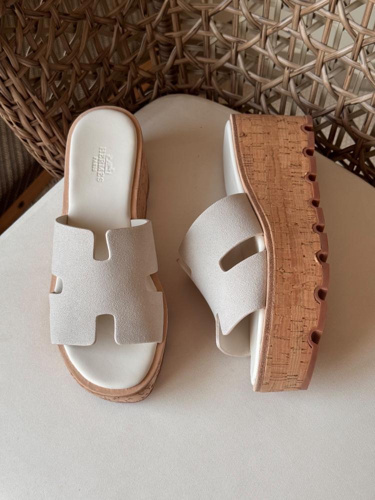 Hermès Chypre Platform Sandals