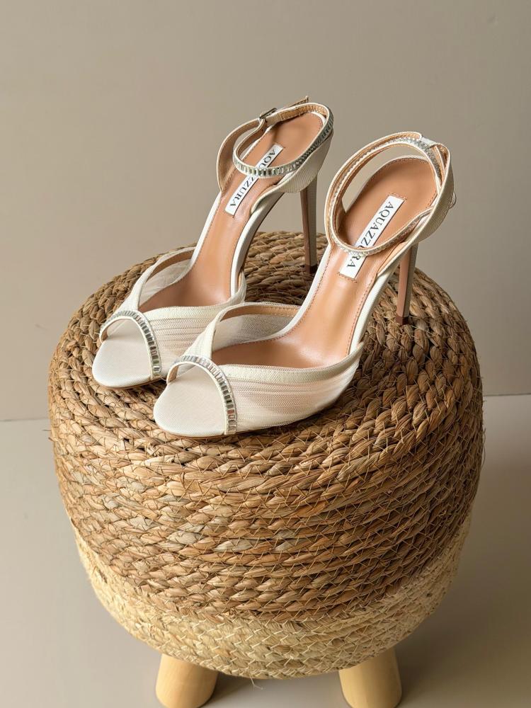 Aquazzura Tequila Mesh Sandals