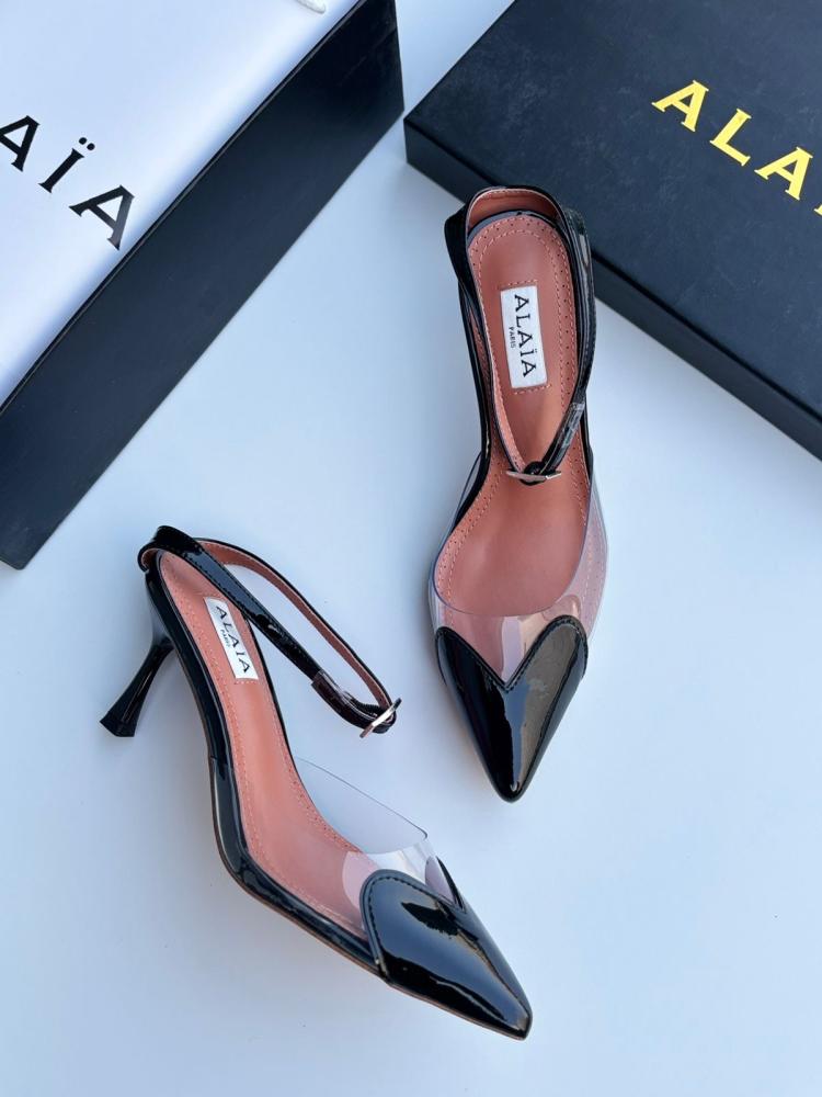 Alaïa PVC Slingback Heels