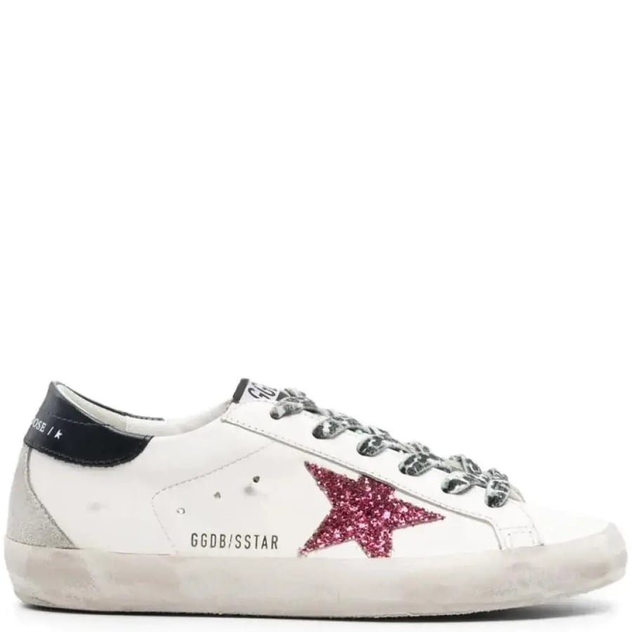 Golden Goose star-appliqué low-top sneakers