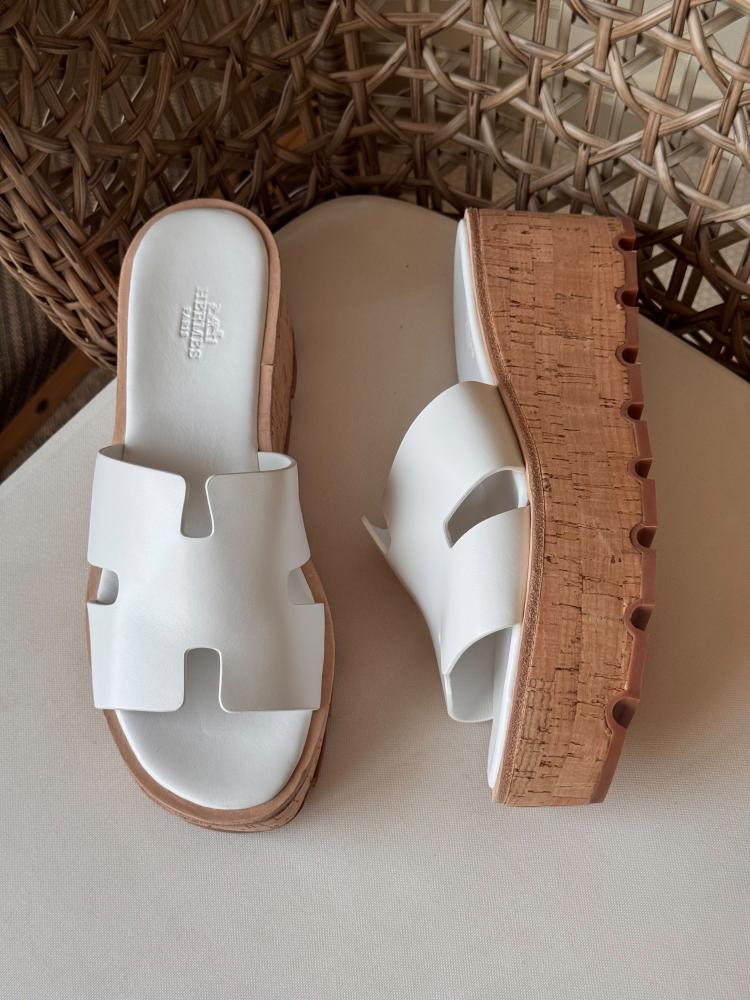 Hermès Chypre Platform Sandals