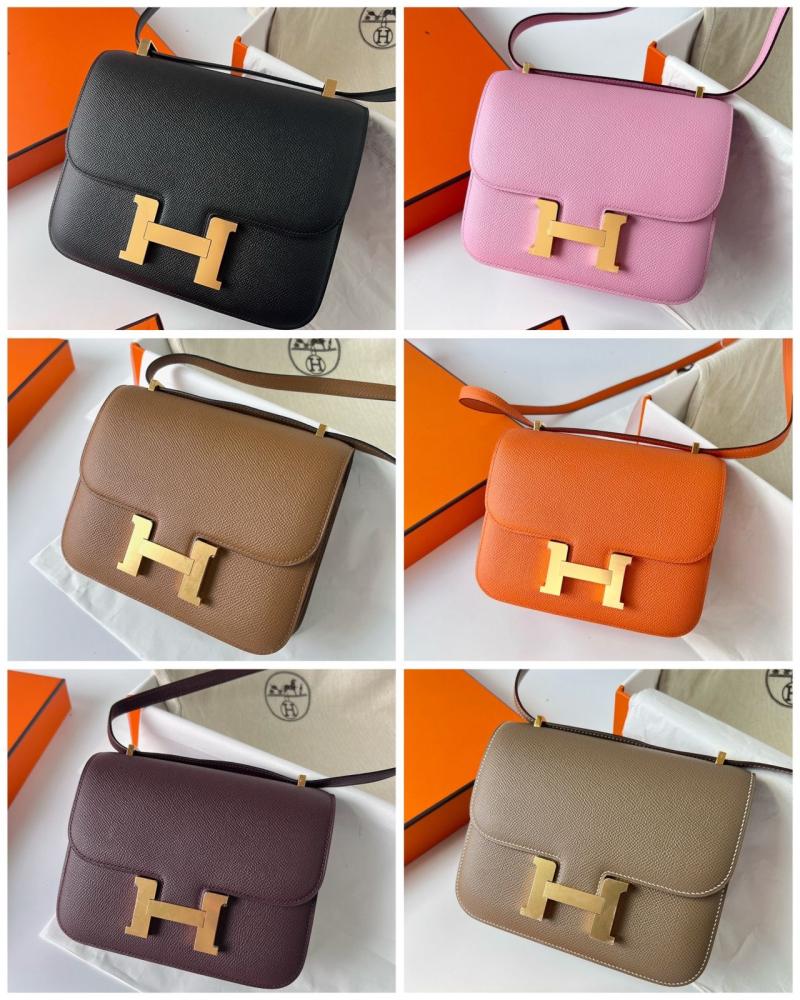 Hermes Constance Epsom Leather Bag