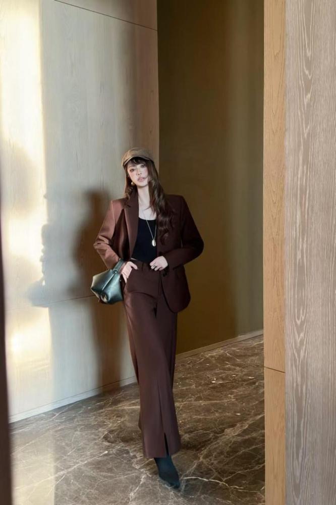 Gucci Brown Suit Set