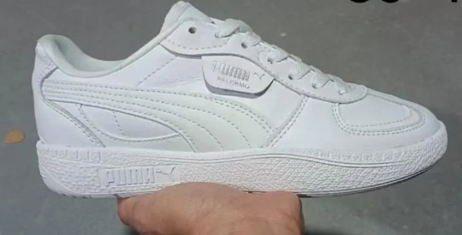 Puma Palermo Moda Leather White Sneakers