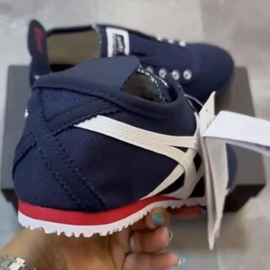 Onitsuka Mexico 66 Slip-On 'Navy Red'