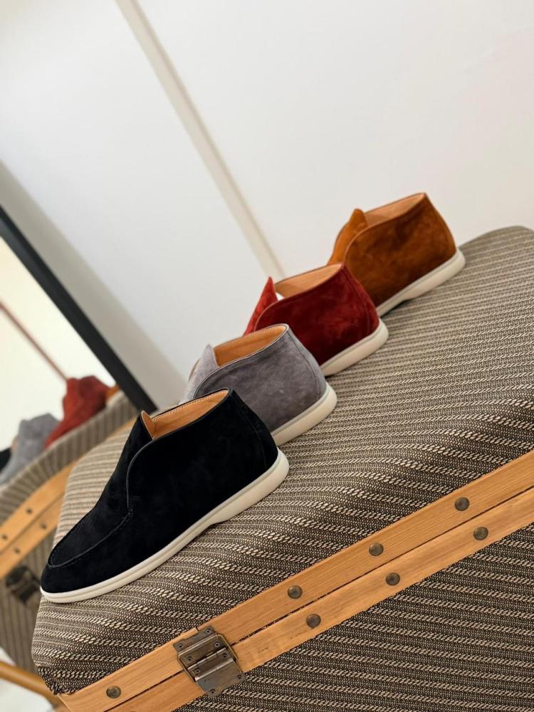 Loro Piana Summer Walk Suede Loafer