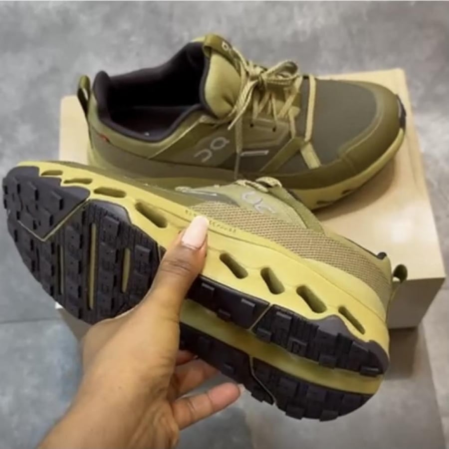 On Running Khaki Cloudhorizon Waterproof Sneakers
