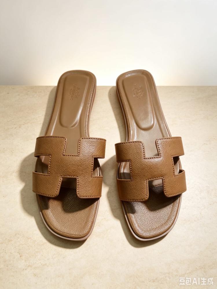 Hermes Oran H Flat Slide Sandal
